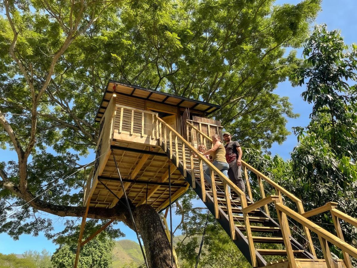 Villa Casa En El Arbol Utica Esterno foto