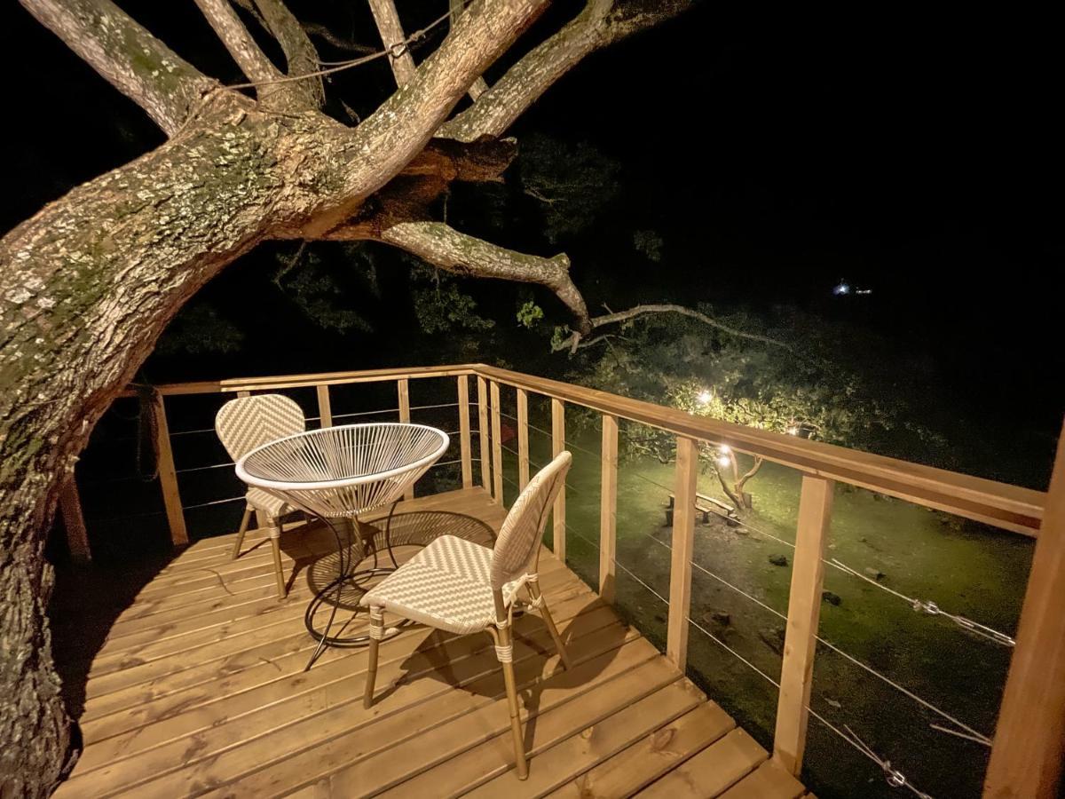 Villa Casa En El Arbol Utica Esterno foto